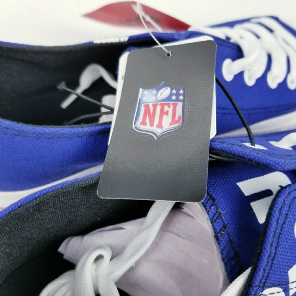 NY Giants NFL canvas sneakers size 10 last one! - Picture 6 of 6
